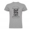 Camiseta BBQ LaBarbba gris