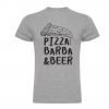 Camiseta Pizza Barba & Beer LaBarbba